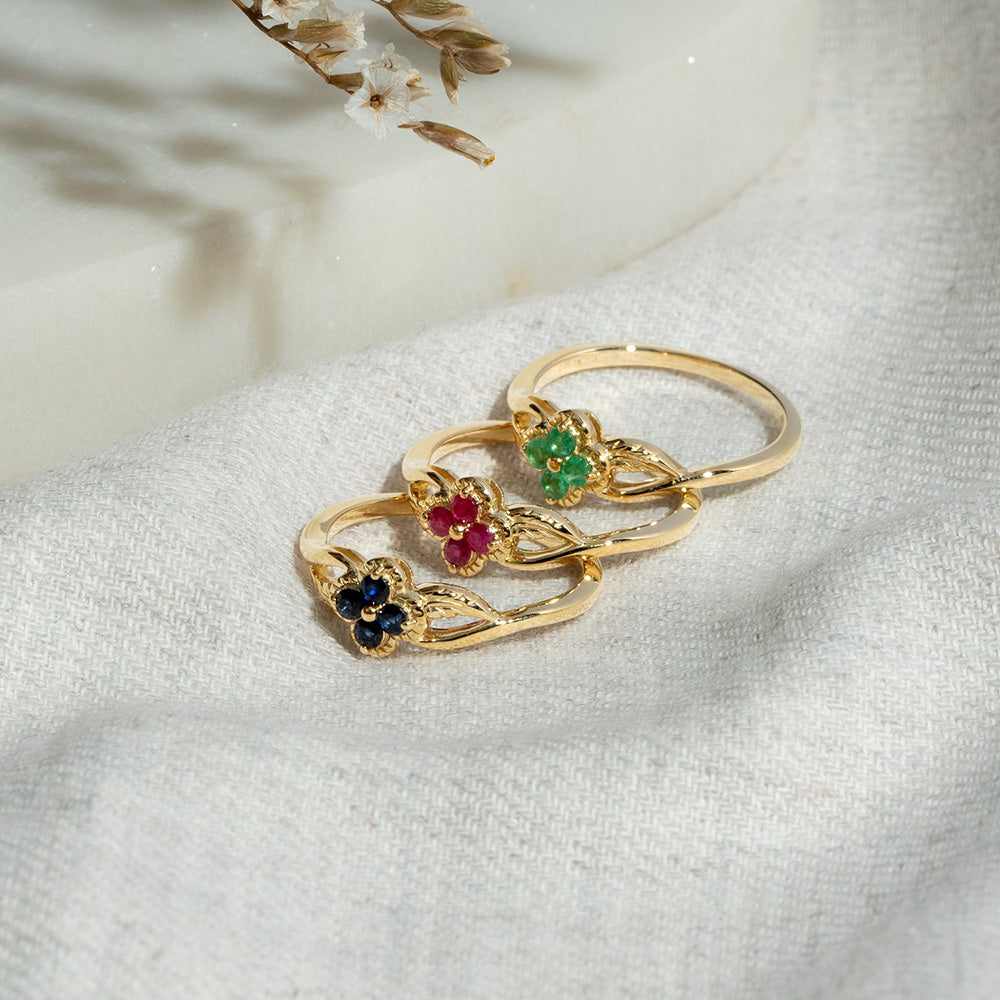 135R2123-01-9K-Gold-emerald-floral-vine-ring