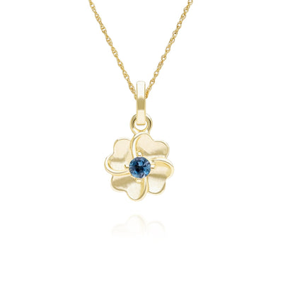 9K-Gold-London-Blue-Topaz-Bloom-Floral-Pendant