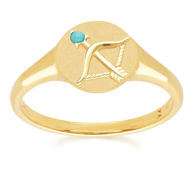 135R2089-01-9K-Turquoise-Sagittarius-Zodiac-Signet-Ring