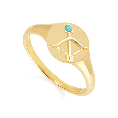 135R2089-01-9K-Turquoise-Sagittarius-Zodiac-Signet-Ring