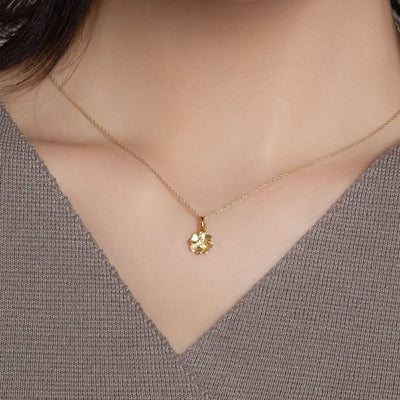 9K-Gold-Natural-Diamond-Bloom-Floral-Pendant
