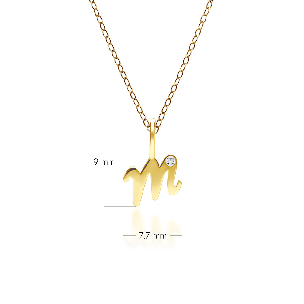 9K-Gold-Alphabet-M-Pendant