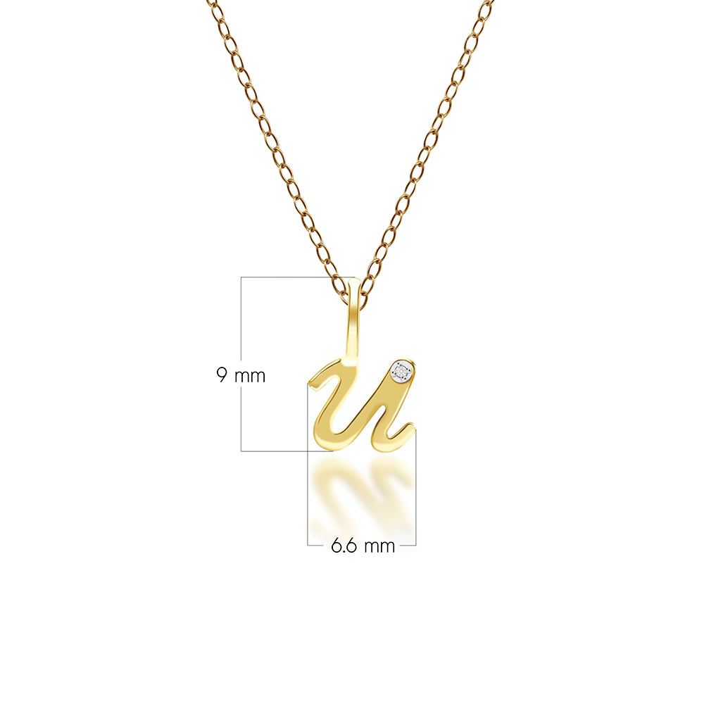 9K-Gold-Alphabet-U-Pendant