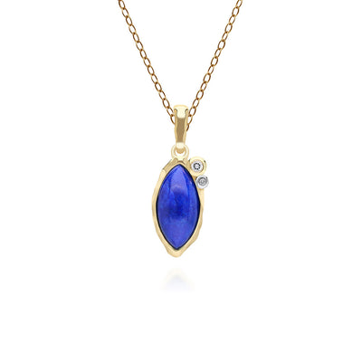 253P3352-01_925-Sterling-silver-marquoise-lapis-lazuli-pendant-necklace