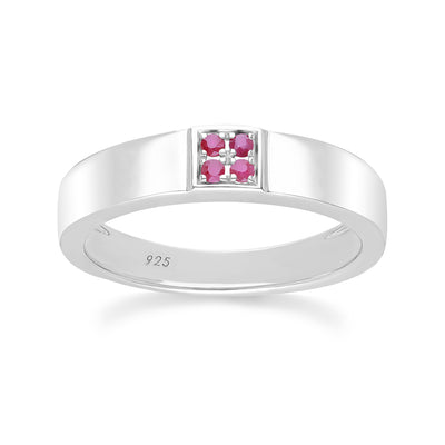 253R7140-05-Silver-Four-Stone-Ruby-Ring