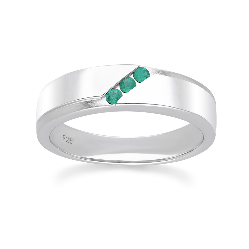 253R7143-06-Silver-Three-Stone-Emerald-Ring